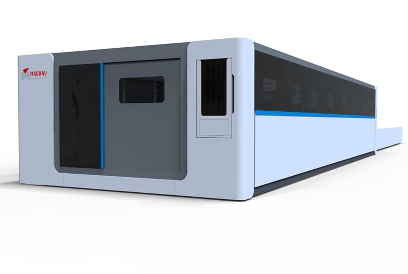 CNC Fiber Laser Cutting Machine 6KW (Close Body)